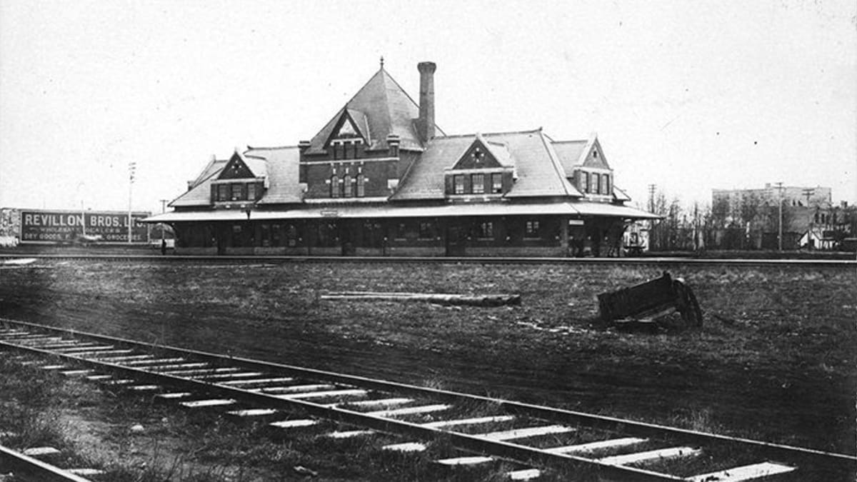 Canadian Northern Railway Station-1905